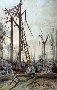 ソンムの戦い、1916 作： Francois Flameng